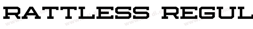 Rattless Regular字体转换 Rattless Regular字体转换